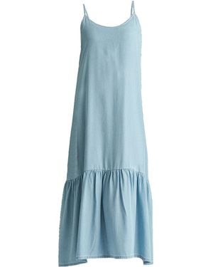 REISTOR Flowy Maxi Tencel Dress - Blue