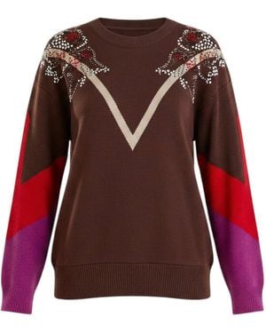 Maison Wanda Sports Luxe Jumper - Red