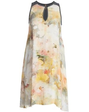Conquista Sleeveless Summer Dress - Natural