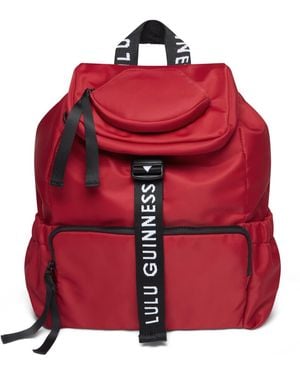 Lulu Guinness Lulu Millie Backpack - Red