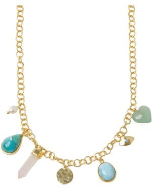 Argento Vivo The Charm Necklace - Metallic