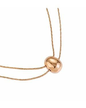Lagomist Coffee Bean Necklace - Metallic