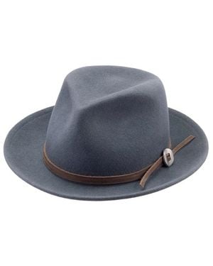 Jamie Slye Hats + Accessories Buddy Wool Fedora Hat - Black