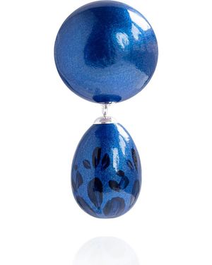 Saule Label Calista Brooch - Blue
