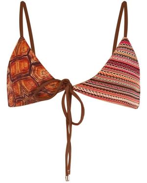 Belletage Swimwear The Laniakea Bikini Top - Brown