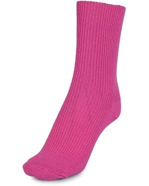 tirillm Kaja Socks- Hot - Pink