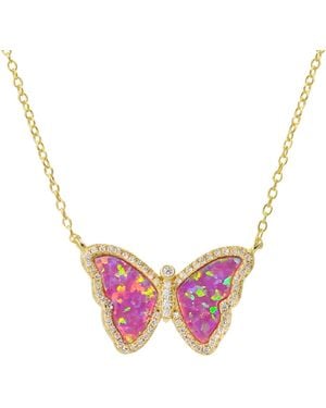 KAMARIA Opal Butterfly - Pink