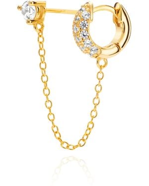 Aaria London Palermo Earring - Metallic