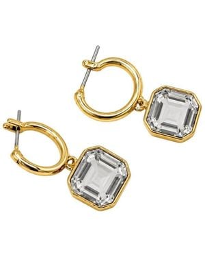 Uchi and Soto Shikaku Stone Earrings - Metallic