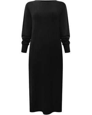 James Lakeland Knitted Midi Dress - Black