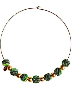 Iliana Arrazola Magical Ball Necklace - Metallic