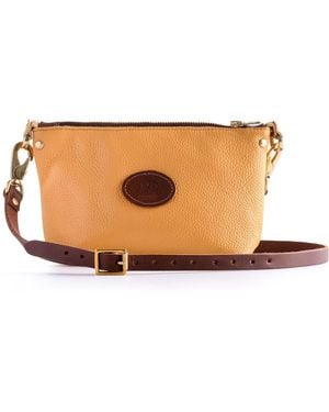 N'damus London Bermon Leather Crossbody Bag - Brown