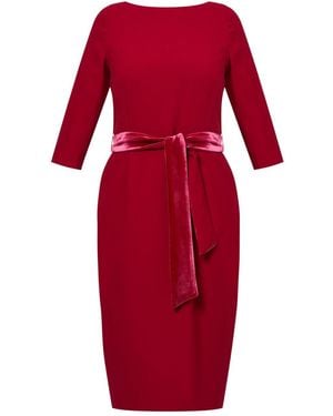 Helen Mcalinden Caroline Ruby Dress - Red