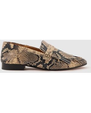 Mariano Shoes Neutrals Constância Loafer Snake Effect - Brown