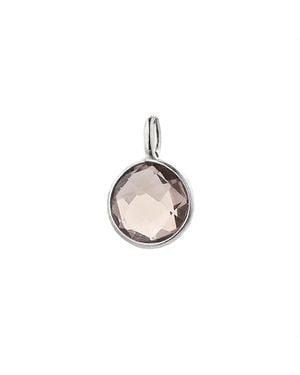 Goddess Charms Smoky Quartz Power Stone - Metallic