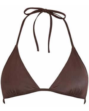 Belletage Swimwear The Chella Dancing Queen Bikini Top - Brown