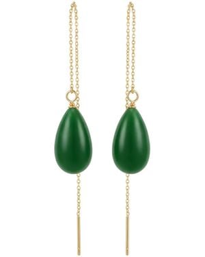 seree Waterdrop Drop Earrings - Blue