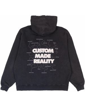 mysimplicated Oversized Cotton Hoodie - Blue
