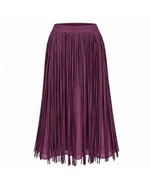 Elsava Skirt Sway Cherry - Purple