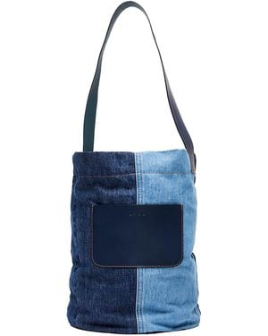 LPOL Huxley Denim Tote - Blue