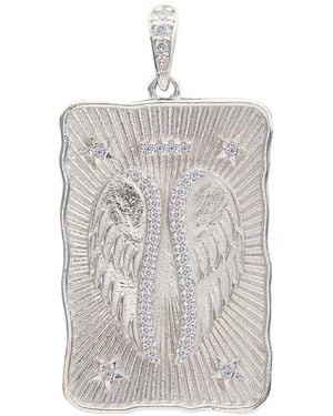 BLOOMTINE | Earth Angel HQ Angel Wing Talisman - Grey