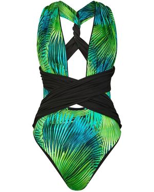 Room 24 Rachel One Piece Print - Green
