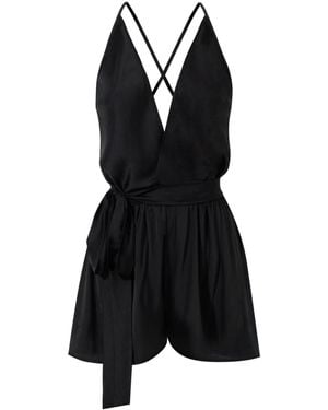 Perilla Lingerie Layla Jumpsuit - Black