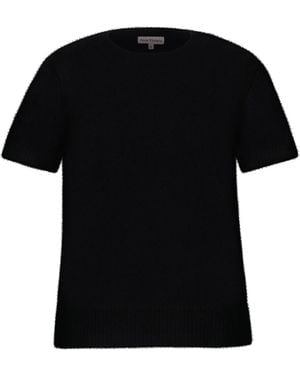 Anse Victorin Camilla Silk Cashmere Pullover - Black