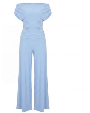 Atom Label Carbon Jumpsuit - Blue