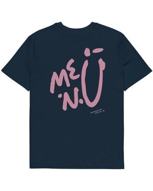 Anchor and Crew Twelve Me.N.U Editions Organic Cotton T-Shirt - Blue