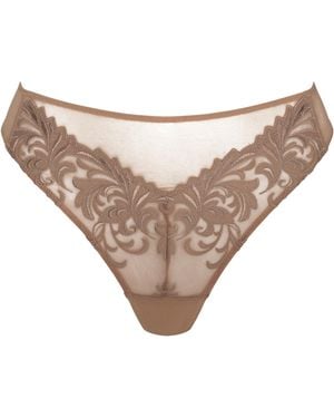 BonBon Lingerie Neutrals Carmela Thong - Natural