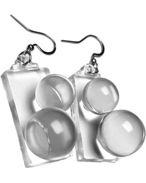 Studio Syg Dangle Bubble Earrings - Metallic
