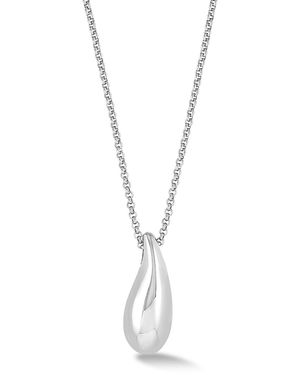 Dower & Hall Waterfall Droplet Necklace - Metallic