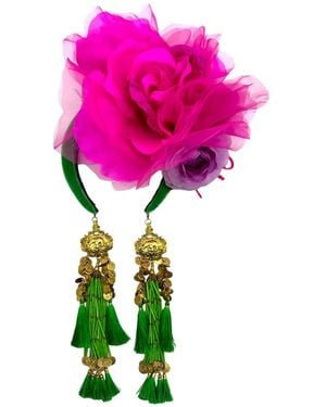 Julia Clancey Kelly Hottie Flower Bloom Band - Purple