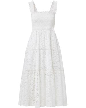 Change of Scenery Neutrals Kristen Cotton Lace Dress - White