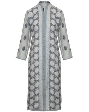 Antra Designs Silver Grey Kaftan