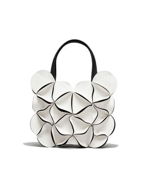 ELEMOOD_Japan Blossom Butterfly Shoulder Bag - White