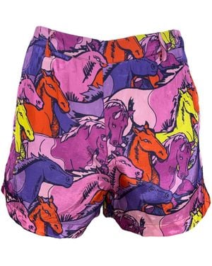 Any Old Iron Runaway Shorts - Multicolour