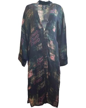 Any Old Iron Girls Girls Girls Duster - Blue