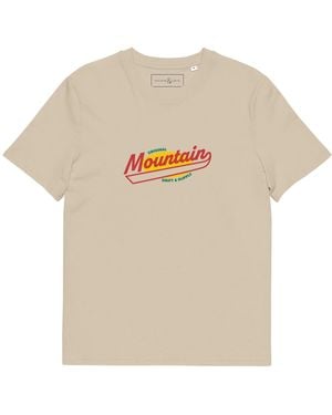 Anchor and Crew Neutrals Desert Dust Original Mountain Supply Organic Cotton T-Shirt - Natural