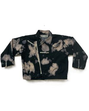 Zasta Studio Colour Palette Raw Denim Jacket G Four - Black