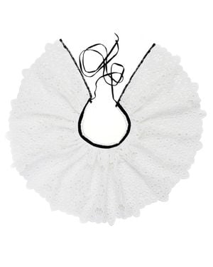 Azima Musayeva Eloisa Collar - White