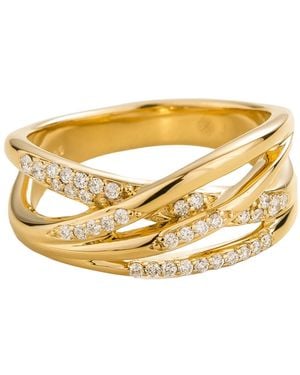 Juvetti Val Ring Diamonds Set - Metallic