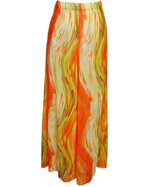 Jennafer Grace Mari Palazzo Pant - Orange