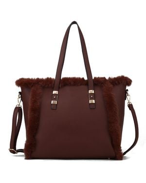 Mkf Collection - J'omor Liza Tote Bag - Brown
