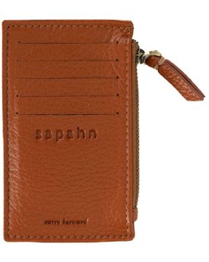 Sapahn Emma Card Holder - Brown