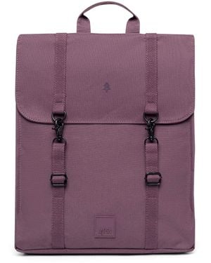 Lefrik Handy Backpack Stripes - Purple