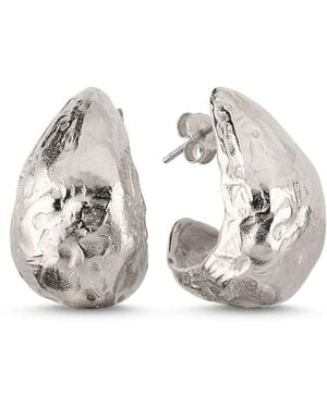 ASSUWA Gaia Sculptural Sterling Earrings - Metallic