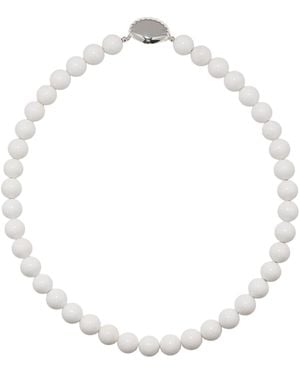 Miss Cecilia Clio Bead Necklace - Metallic