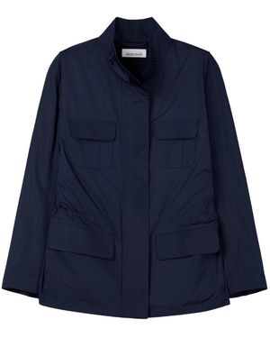 Elune Mode Structured Utility Jacket _ - Blue